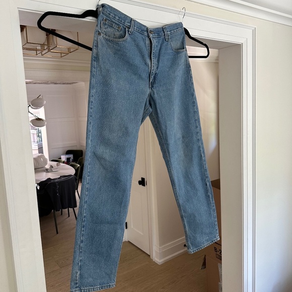 Men's CARHARTT B17-STW Relaxed Fit Stonewashed Denim Dungaree - 38 W x 34 L - Picture 2 of 13